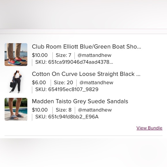 Bundle for @mattandhew - Picture 2 of 2